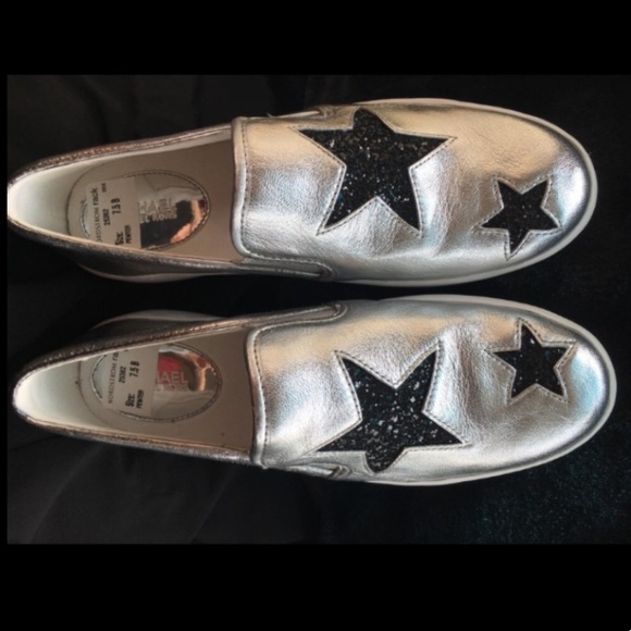 MICHAEL KORS Shoes - “M K” LEATHER SNEAKERS-*SEE LAST 2 PICS WITH SNAG